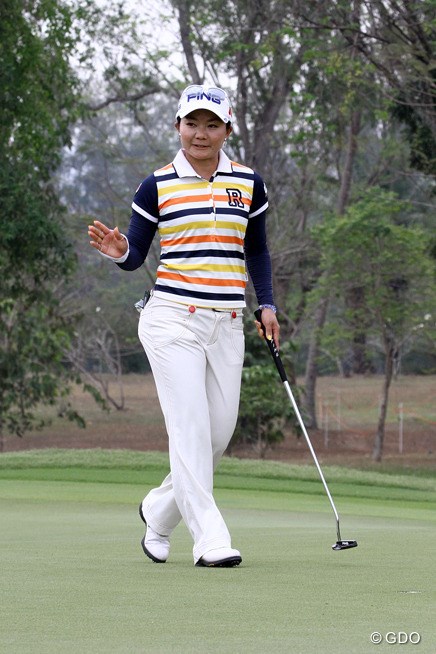 2014年 ホンダ LPGAタイランド 最終日 上原彩子