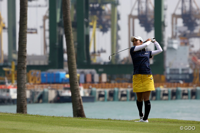 宮里藍は初めてのコースに翻弄され43位出遅れ