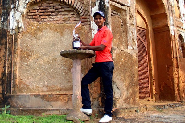 2014年 セイルSBIオープン 最終日 ラシード・カーン ツアー初優勝を地元インドでの完全勝利で飾ったラシード・カーン（Asian Tour）