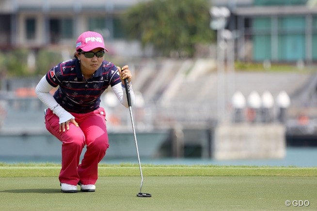 2014年 HSBC女子チャンピオンズ 最終日 上原彩子