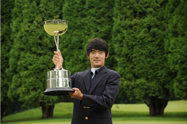 キム・ビーオ 2度目の日本アマ出場で見事優勝を果たした韓国のキム・ビーオ（写真／JGA）