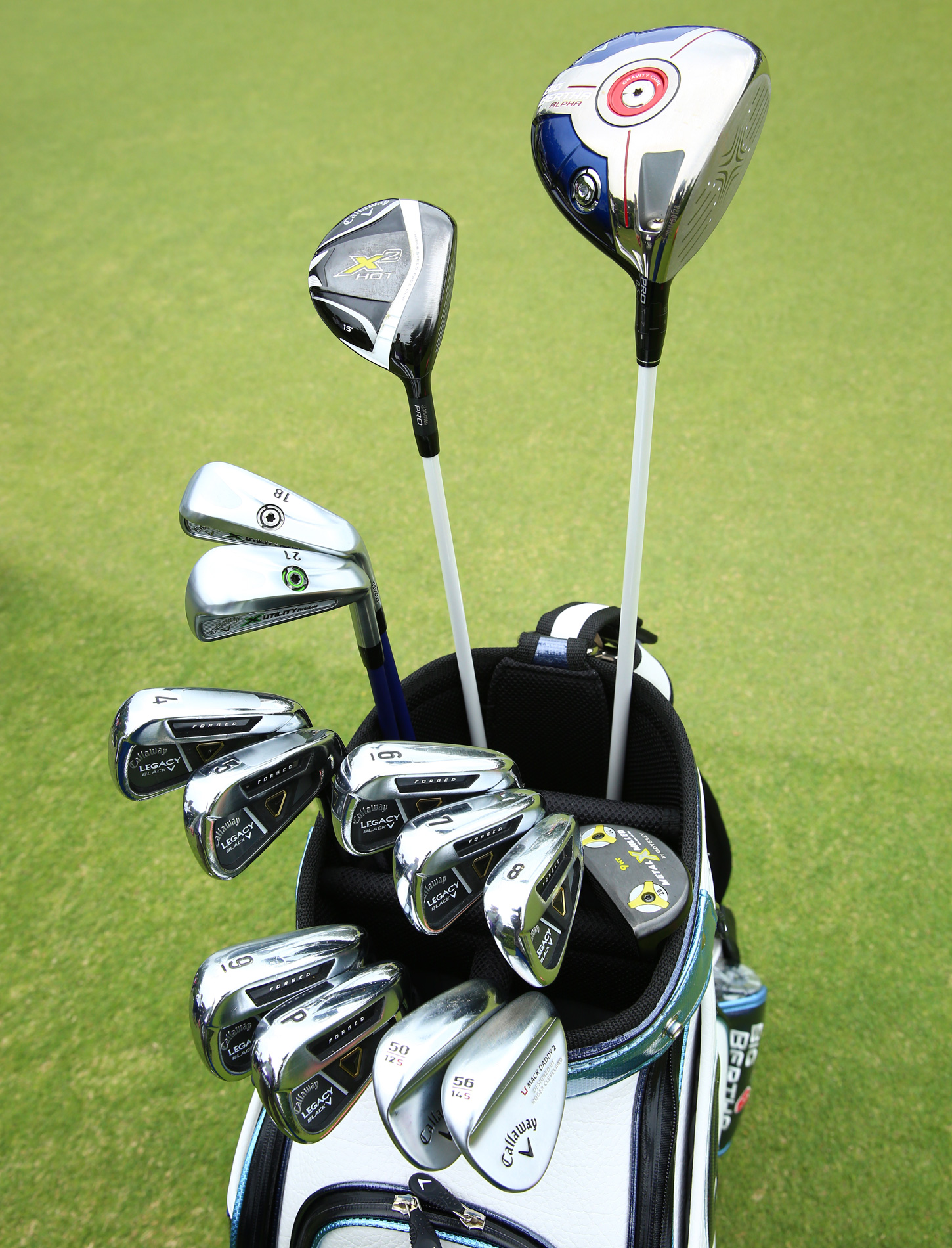 藤田光里 クラブセッティング 2014年 ダイキンオーキッドレディス練習