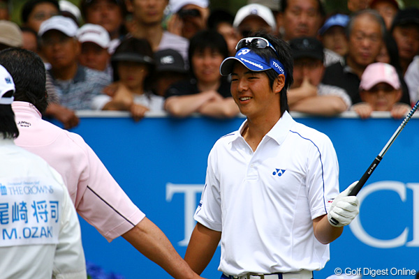 石川遼、ジャンボさんに褒められないかな