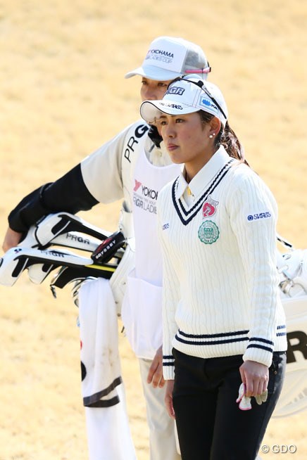 2014年 ヨコハマタイヤPRGRレディスカップ 初日 岡村咲