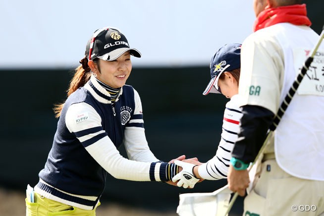2014年 ヨコハマタイヤPRGRレディスカップ 初日 斉藤愛璃