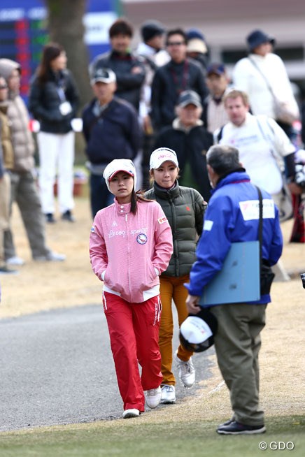 2014年 ヨコハマタイヤPRGRレディスカップ 初日 横峯さくら イボミ