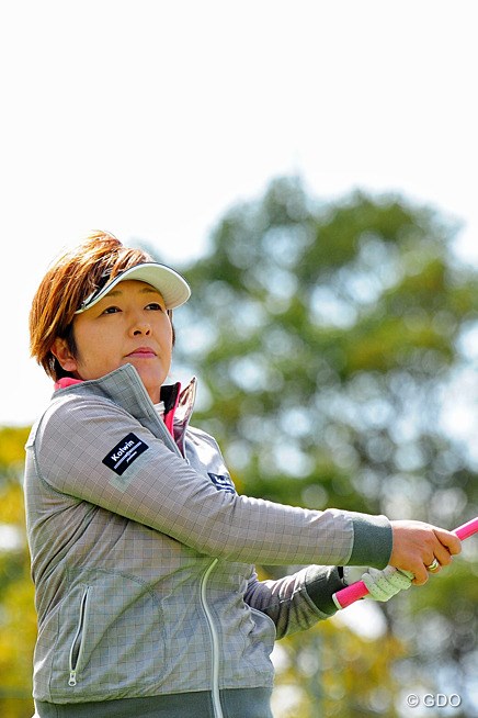 2014年 Tポイントレディス 初日 福嶋浩子