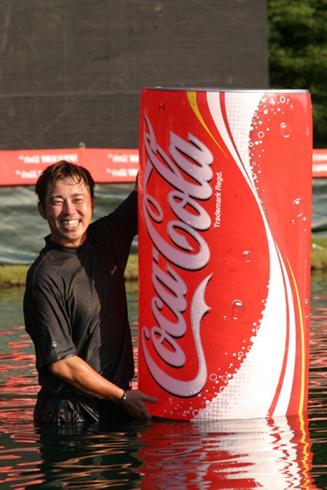 2004年「コカ・コーラ東海クラシック」を制した今井克宗が引退をほのめかす 2014年 JGTOプレーヤーズラウンジ 今井克宗