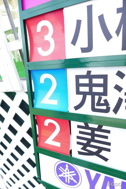 2014年 ヤマハレディースオープン葛城 2日目 キャリングボード