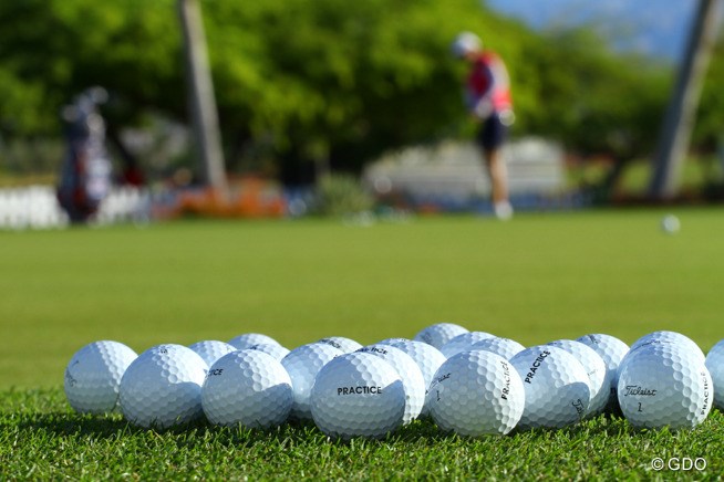 2014年 クラフトナビスコ選手権 最終日 練習ボール