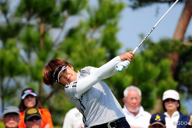2014年 スタジオアリス女子オープン 初日 福嶋浩子