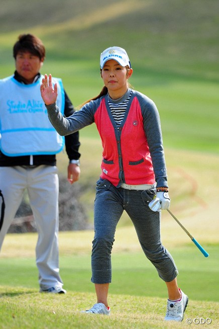 2014年 スタジオアリス女子オープン 2日目 濱美咲