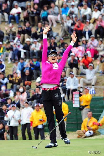 2014年 スタジオアリス女子オープン 最終日 リ・エスド