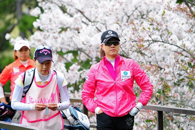 2014年 スタジオアリス女子オープン 最終日 リ・エスド