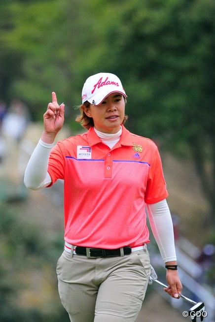 2014年 スタジオアリス女子オープン 最終日 O.サタヤ