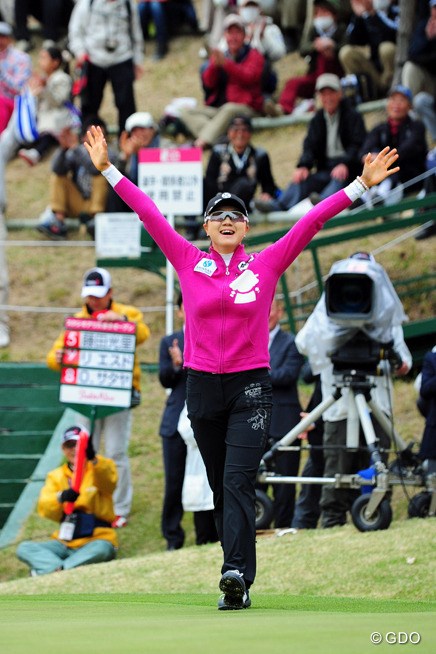 2014年 スタジオアリス女子オープン 最終日 リ・エスド