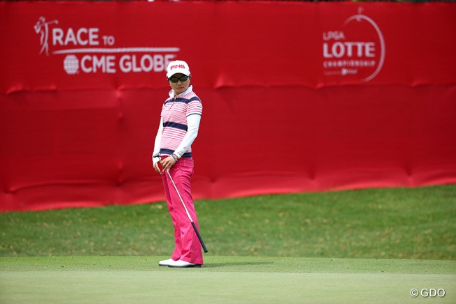 2014年 LPGAロッテ選手権 最終日 上原彩子