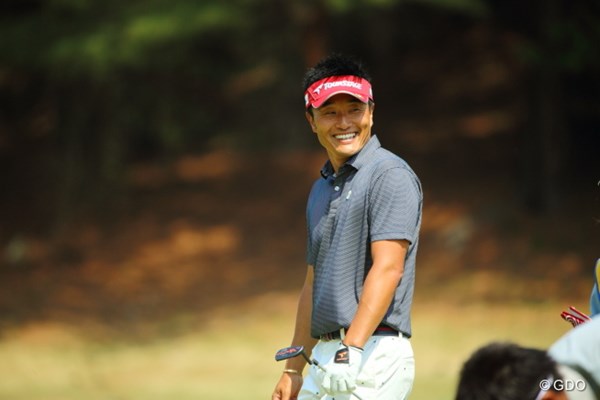 2014年 つるやオープンゴルフトーナメント 2日目 宮本勝昌 この人の笑顔は周りの人達を笑顔にするパワーがある