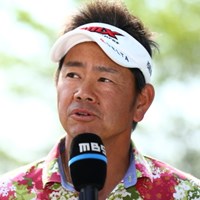 さすが、インタビューも慣れてる 2014年 つるやオープンゴルフトーナメント 最終日 藤田寛之