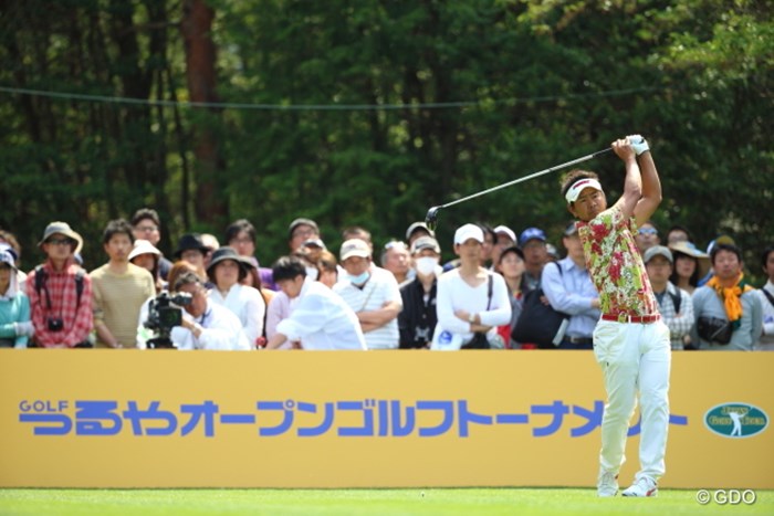 たまにはスポンサー様を意識したアングルで 2014年 つるやオープンゴルフトーナメント 最終日 藤田寛之