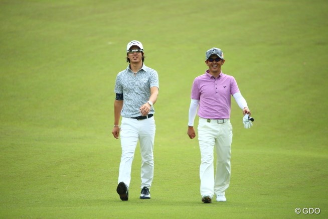 2014年 中日クラウンズ 初日 石川遼 近藤共弘