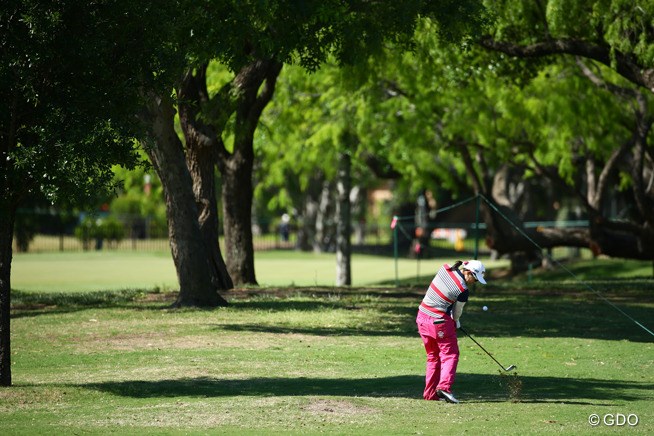 2014年 ノーステキサスLPGAシュートアウト 初日 上原彩子