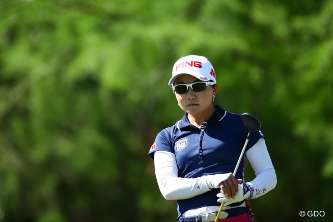 2014年 ノーステキサスLPGAシュートアウト 初日 上原彩子