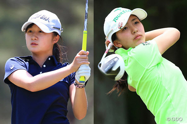 ＜2日目＞史上初！アマ2人が首位タイで最終日へ 15歳の勝みなみは予選落ち