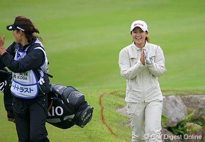 なぜ韓国に！？古閑美保、不可解な韓国ツアー参戦