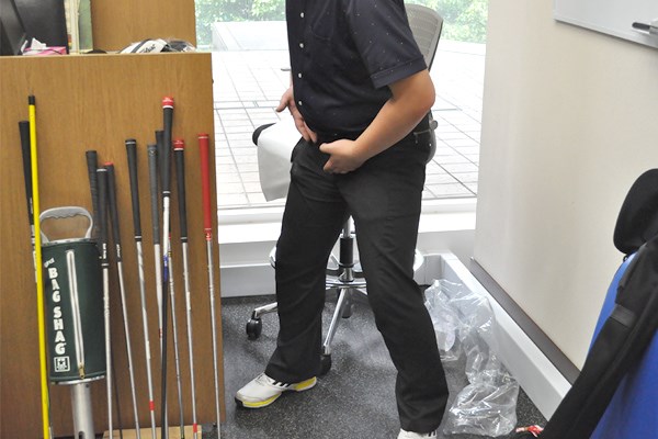 golftec 下半身。実はかなり回さない！ 5-1