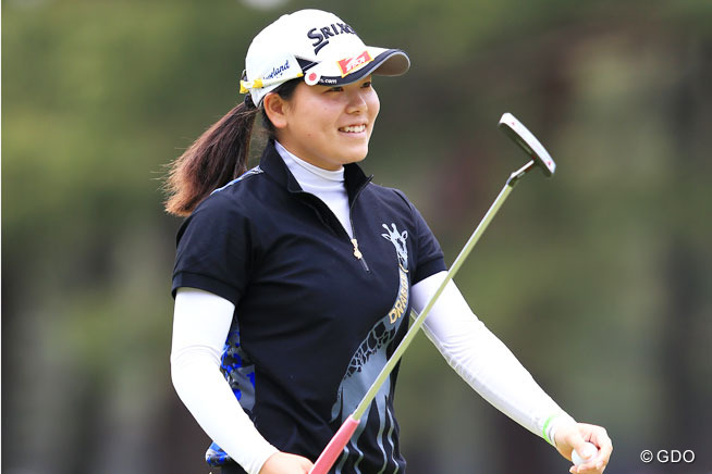 15歳アマ勝みなみがコースレコードタイ記録 F.シャンシャンが首位堅守