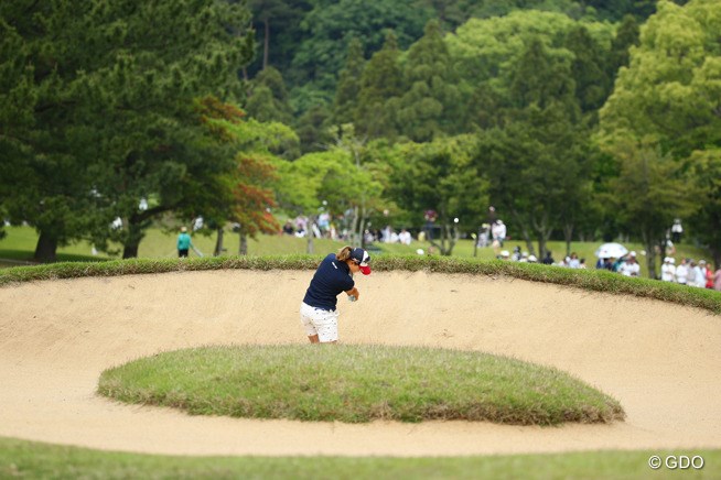 2014年 ほけんの窓口レディース 2日目 上田桃子