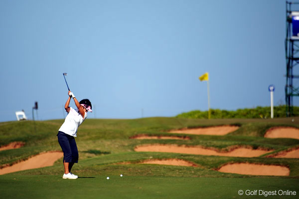 藍、悔しさ滲む予選落ち