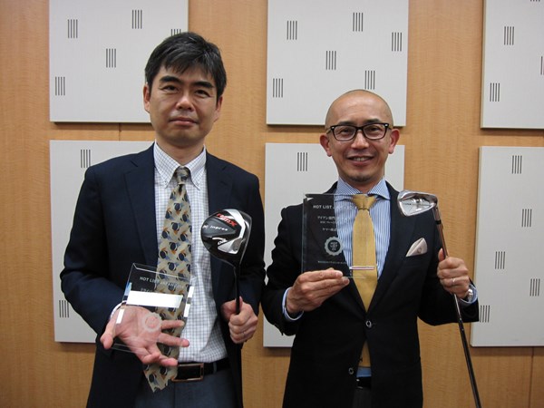 HOTLIST受賞クラブの開発背景に迫る ヤマハ編 ヤマハでウッド開発を担当する平川達也氏（写真：左）と、アイアン開発を担当する柴 健一郎氏（写真：右）