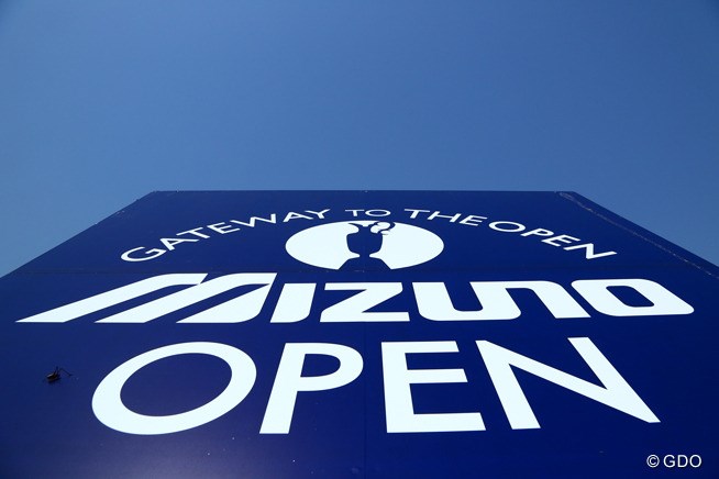 2014年 ～全英への道～ミズノオープン 初日 会場入り口