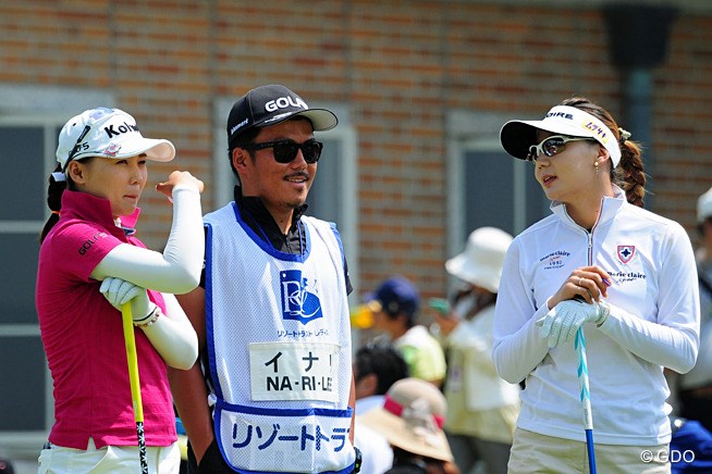 2014年 リゾートトラストレディス 2日目 イ・ナリ＆金ナリ