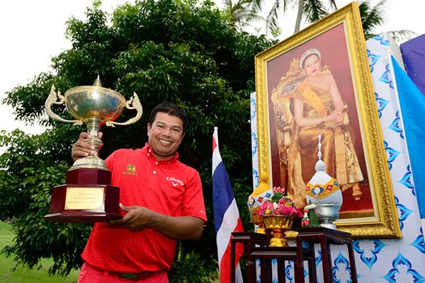 2014年 クイーンズカップ 事前 プラヤド・マークセン 昨年は地元・タイ出身のプラヤド・マークセンが、後続に3打差をつけて優勝を飾った