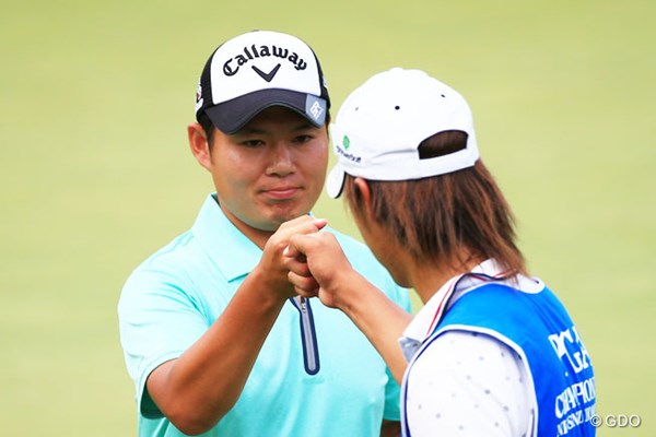 2014年 日本プロゴルフ選手権大会 日清カップヌードル杯 2日目 大田和桂介 大田和桂介が通算6アンダーで首位に浮上し、決勝ラウンド進出を決めた