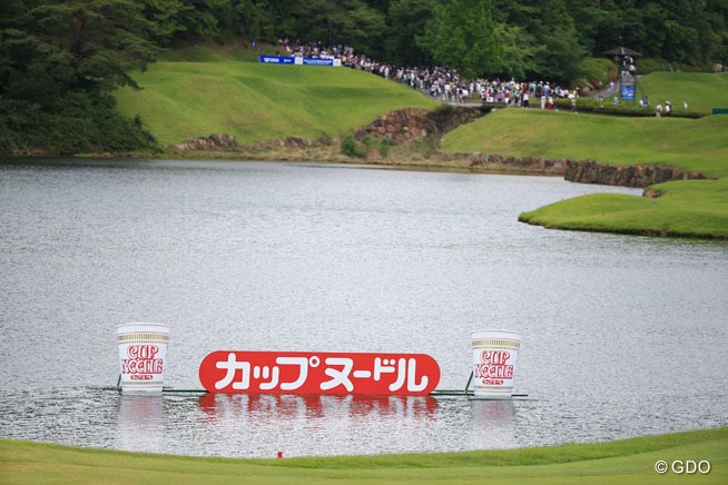2014年 日本プロゴルフ選手権大会 日清カップヌードル杯 2日目 ディスプレイ