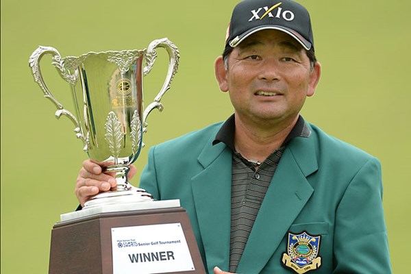 2014年 第15回スターツシニアゴルフトーナメント 事前 中嶋常幸 昨年の大会では、中嶋常幸が室田淳との接戦を制し、逆転優勝を飾った