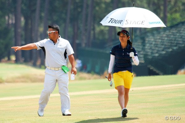 2014年 全米女子オープン 事前 宮里聖志 宮里藍