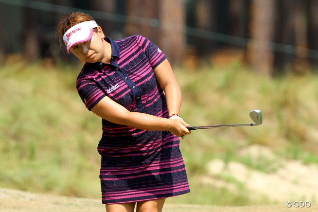 2014年 全米女子オープン 事前 吉田弓美子