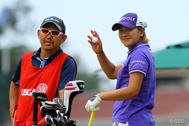2014年 全米女子オープン 3日目 成田美寿々