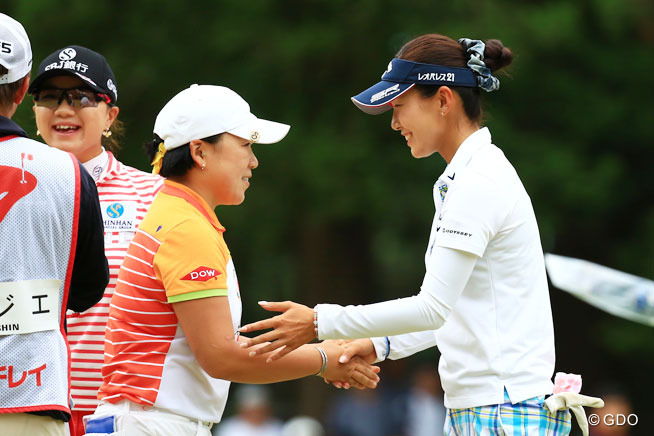申智愛と藤田光里の優勝争い…明暗を分けた12番ホール（前週）