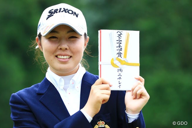 2014年 ニチレイレディス 最終日 高橋恵（アマチュア）