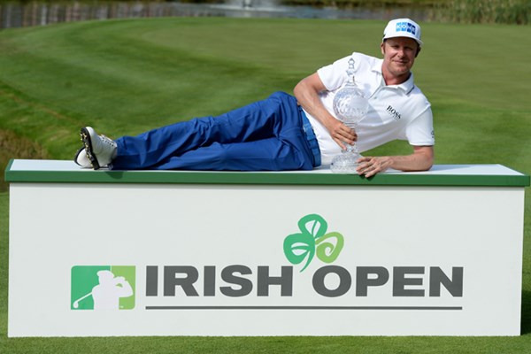 2014年 アイルランドオープン 最終日 ミッコ・イロネン 4日間首位を守りきる完全優勝を遂げたM.イロネン（Ross Kinnaird/Getty Images）