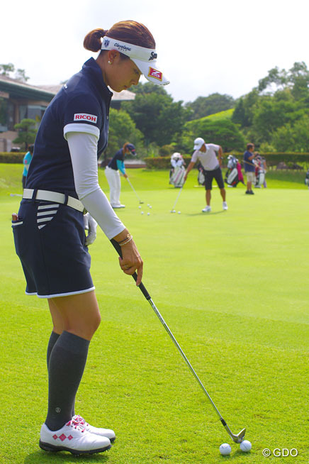 森田理香子、渡邉彩香ら「全米女子OP」帰国組の様子
