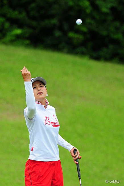 2014年 日医工女子オープン 初日 横峯さくら