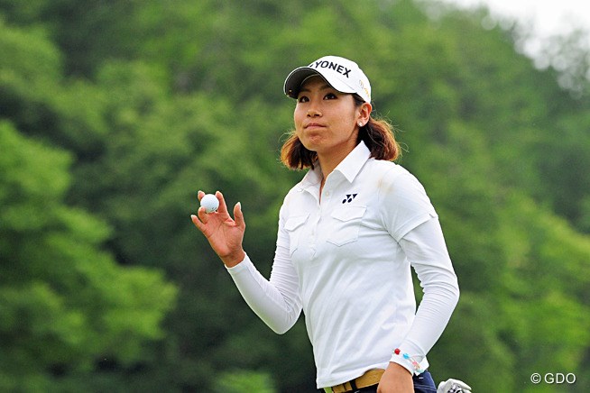 2014年 日医工女子オープン 初日 若林舞衣子