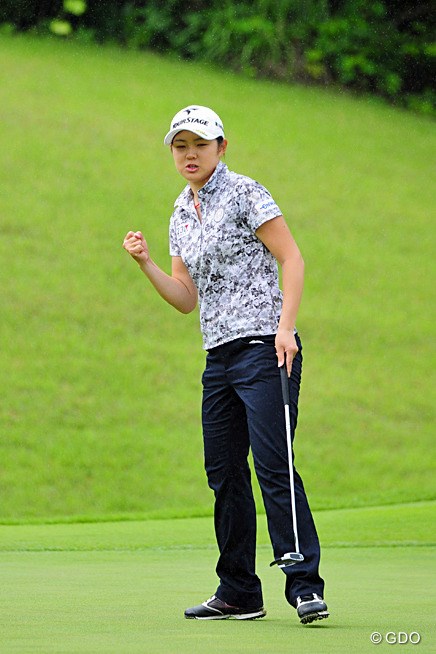 2014年 日医工女子オープン 初日 辻梨恵